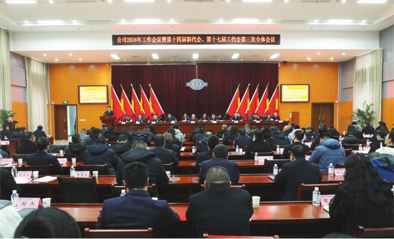 公司召開2024年工作會議暨第十四屆職代會、第十七屆工代會第三次全體會議